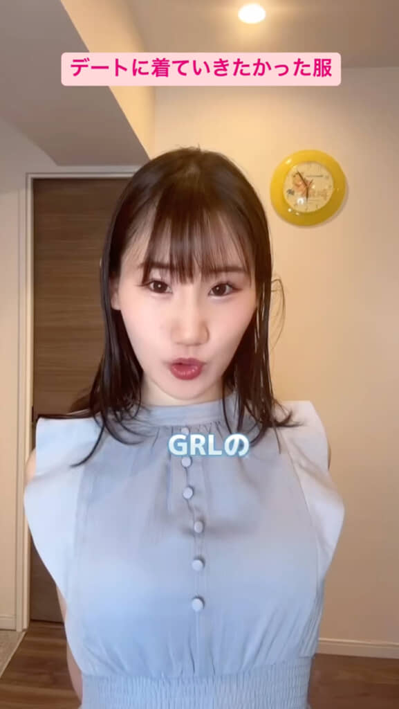 涼しげで夏らしいワンピース