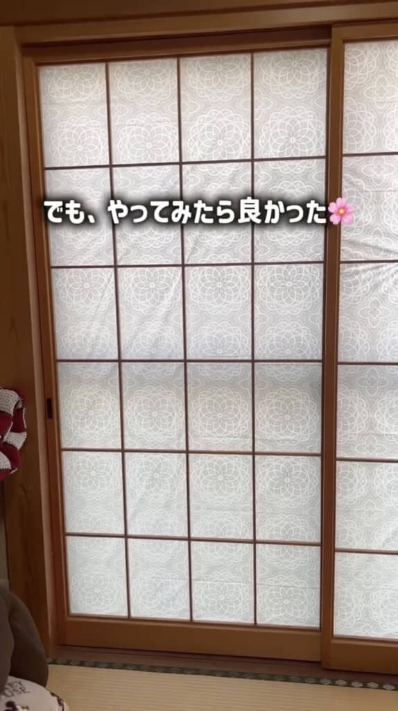 あっという間に張り替え完了！