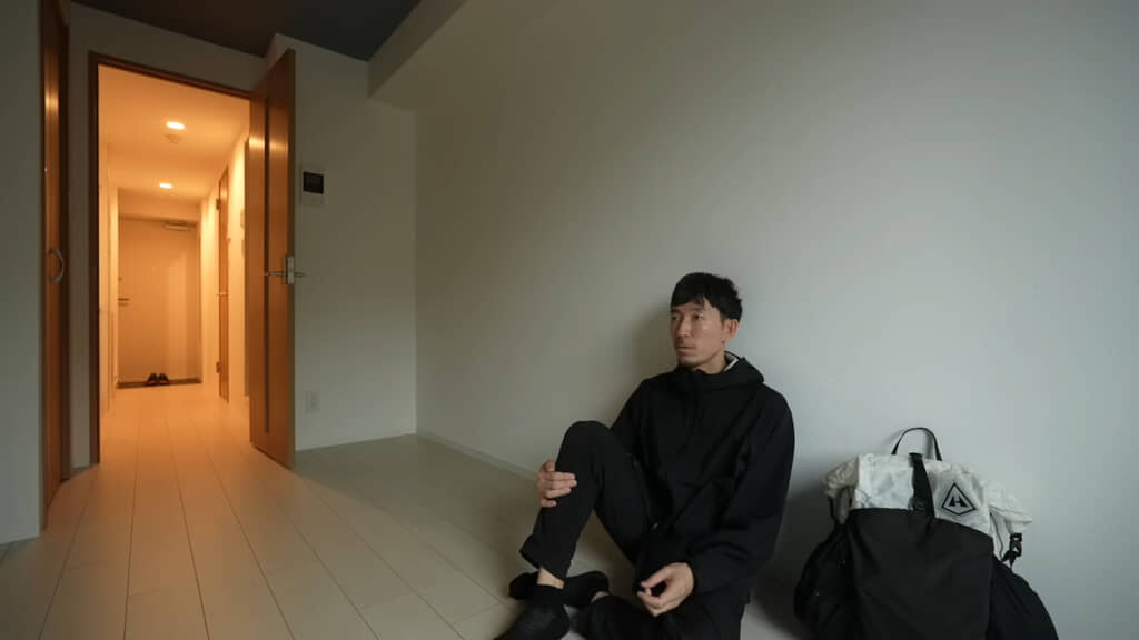 引越し先の部屋に到着