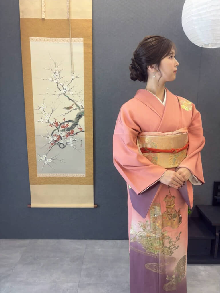 母が昔着ていた着物