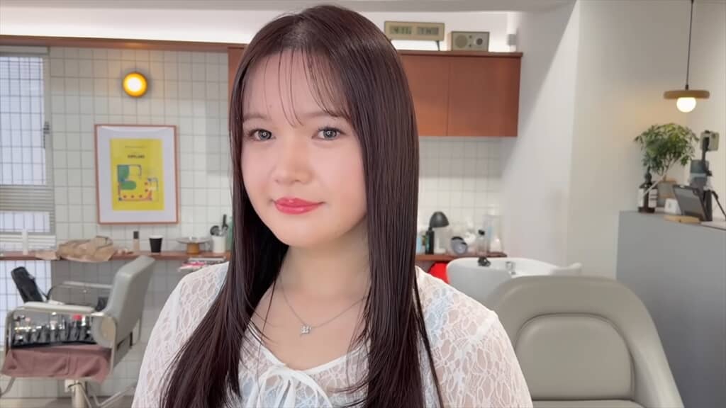 ヘアメイク後のあやさん。美しいです……!