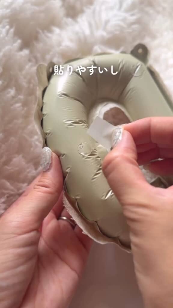 バルーン用接着剤を使うと便利