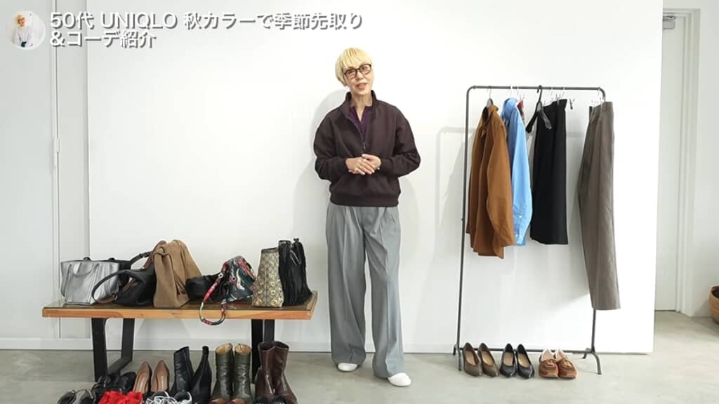 プルオーバーを重ねてもすてき