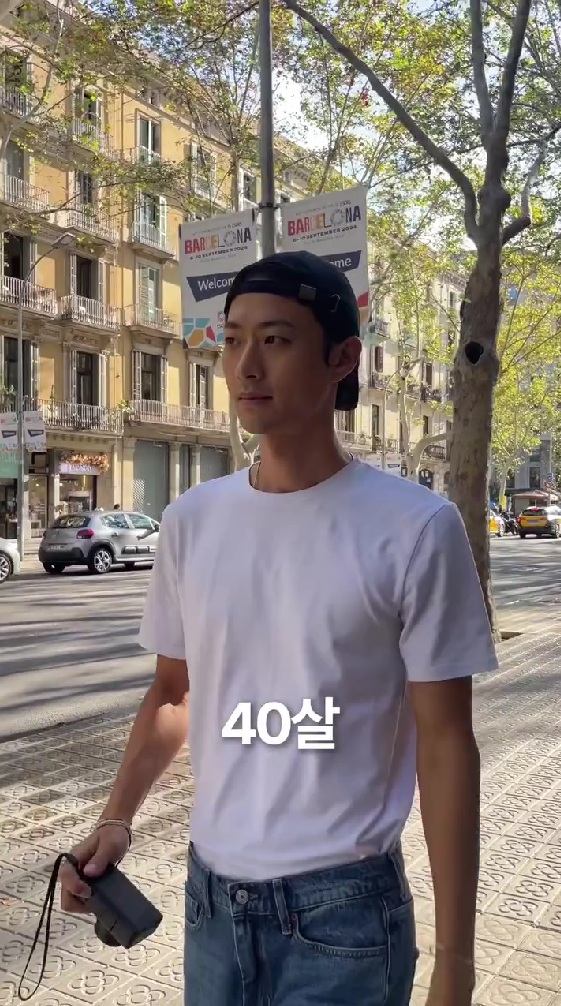 40歳でモデルになった夫
