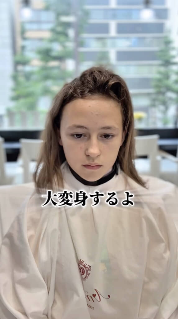 憧れていたショートヘアにチャレンジ