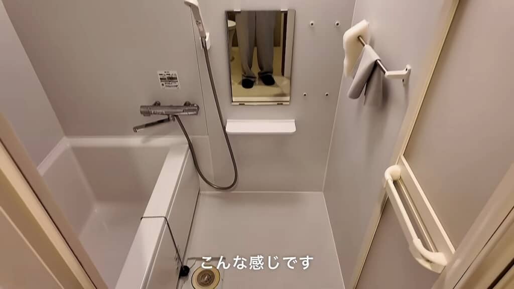 浴室にはなるべく物を置かず、カビの発生を予防