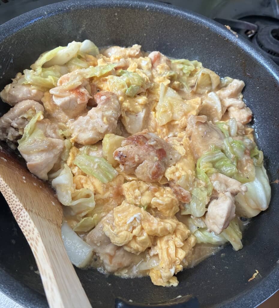 夫に「回鍋肉でいいよ」と言われて作った一品