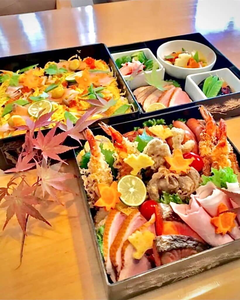 運動会弁当、豪華！
