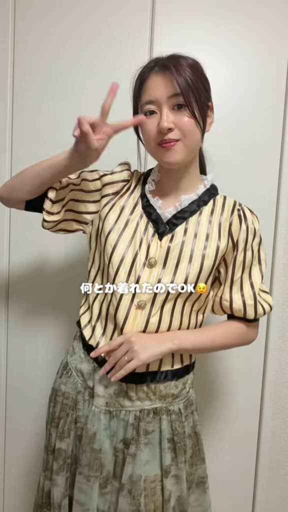 何はともあれ、着られたので成功です