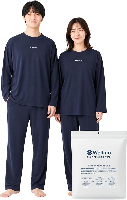 [Wellmo] anan掲載 リカバリーウェア 上下セット