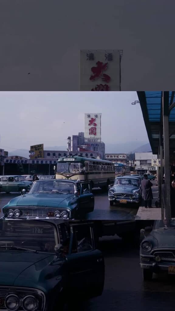 1964年当時の熱海駅前の様子