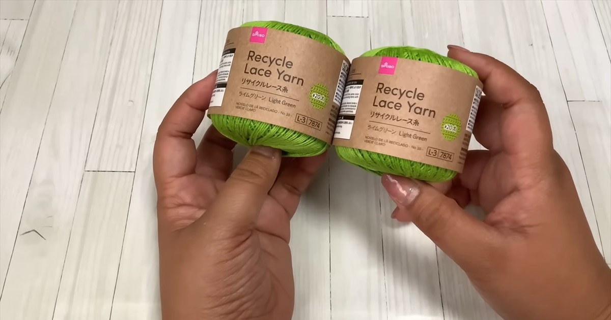 ダイソーのレース糸→2本取りで編んだら…… おしゃれなかぎ針編みアイテムに「素敵ですね」「かわいいししっかりしてそう」 | 編み物 ねとらぼ