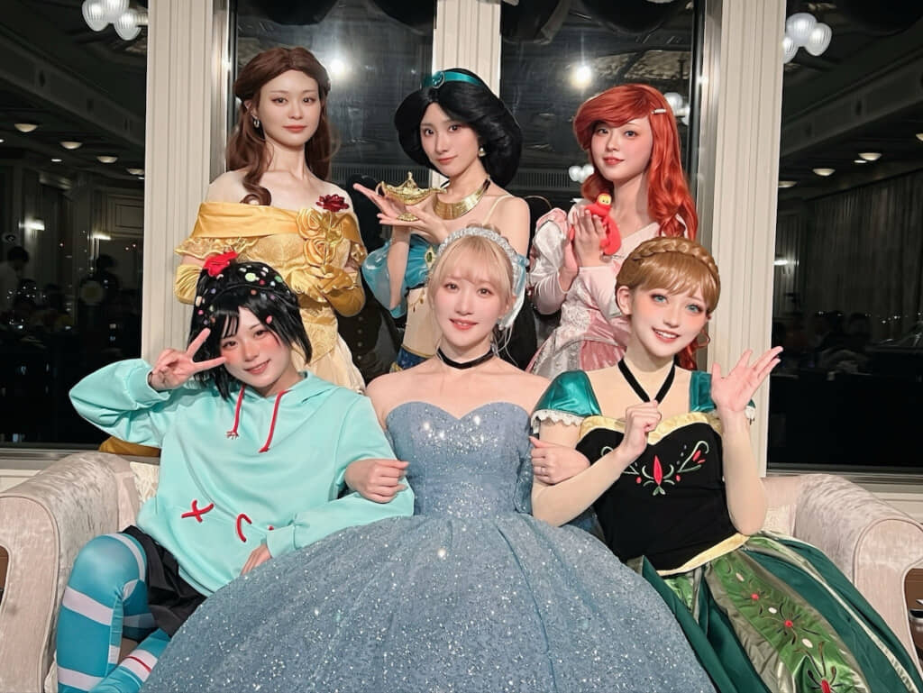 ディズニープリンセスが結婚式に集結!?
