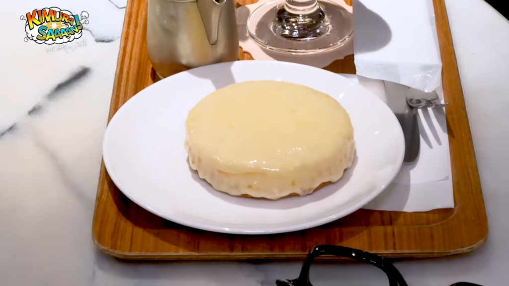 観音屋のデンマークチーズケーキ／画像は木村拓哉YouTubeから引用