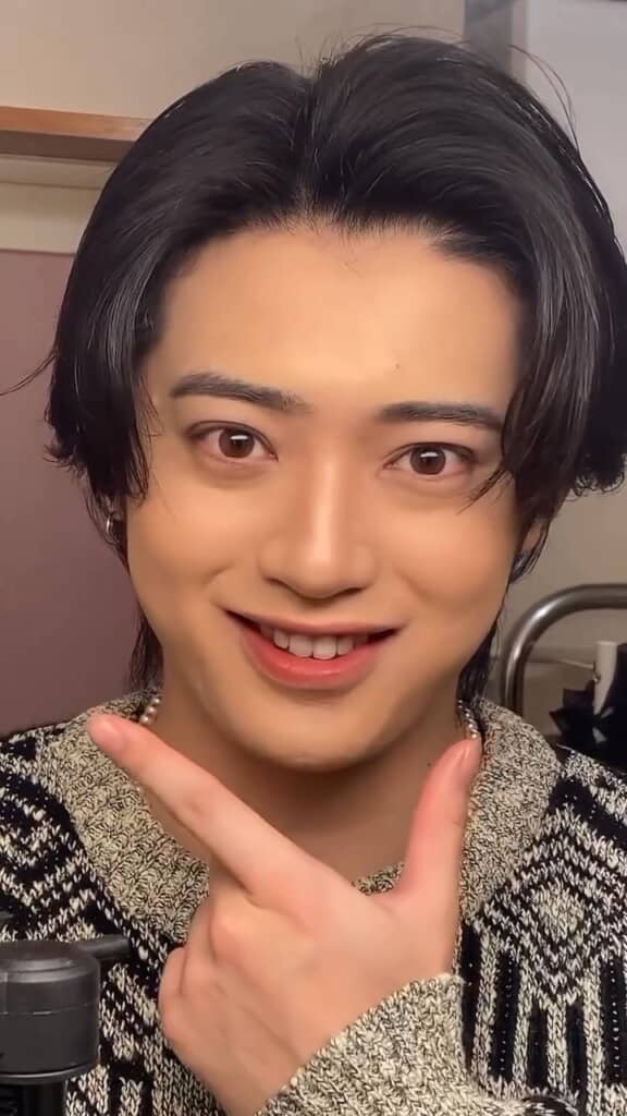 メイクとヘアセットが完了!