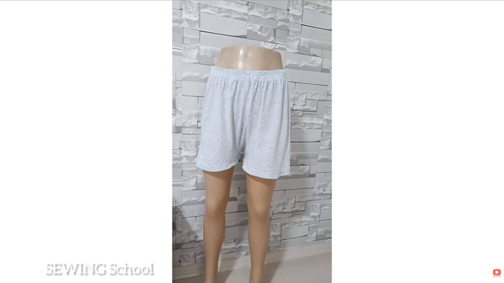 あっという間にショートパンツの出来上がり