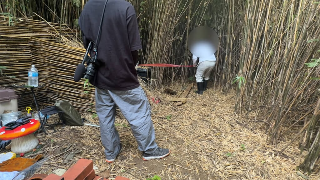 突き当りまで行こうとしましたが