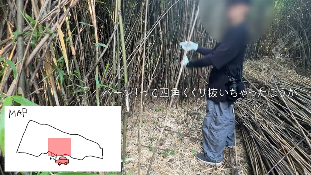 突き当りを目指すのではなく、スペースを広げることに