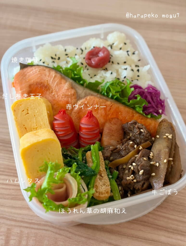 焼ザケがインパクトありますね!