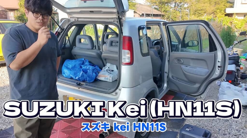 15万円で買ったスズキの「Kei（HN11S）」