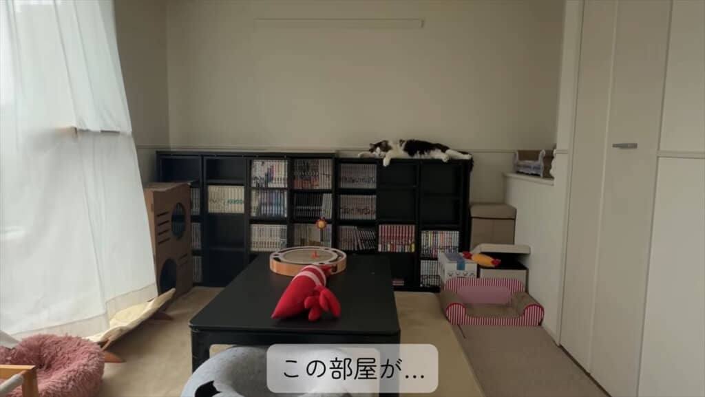 模様替え前の部屋