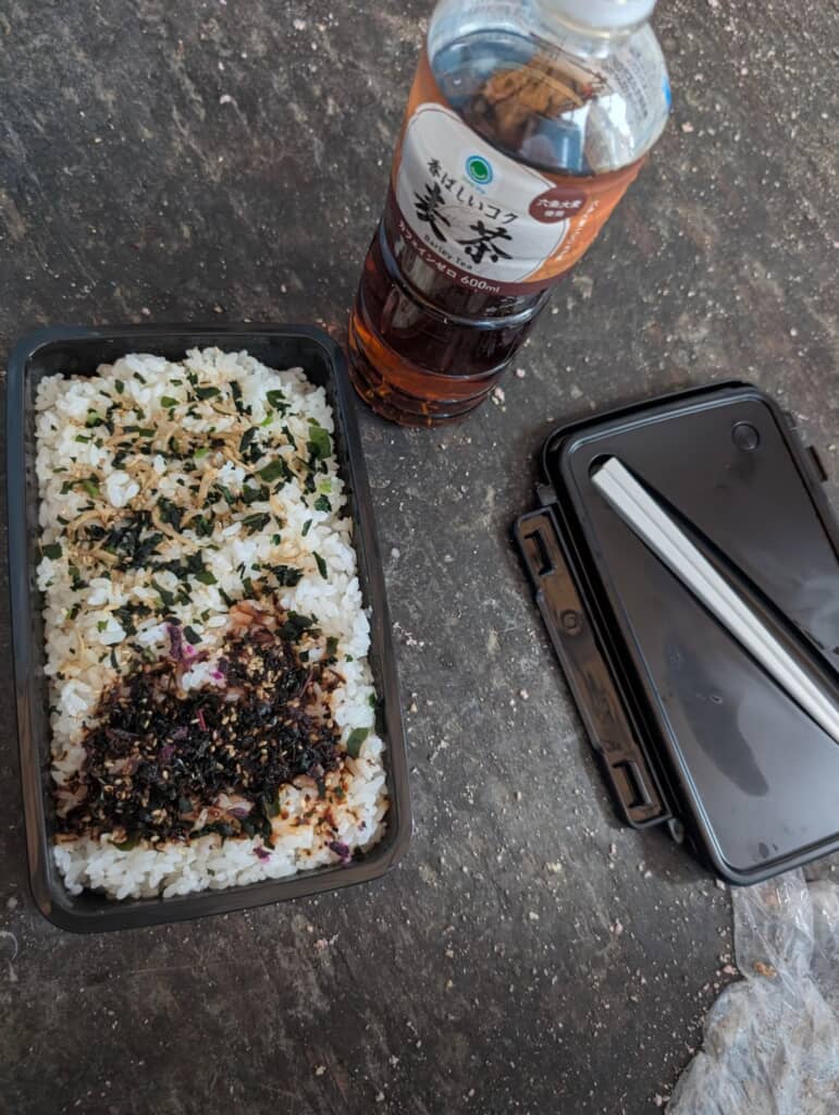 初めてのお弁当!