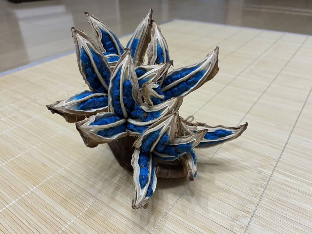 うっとりするような青