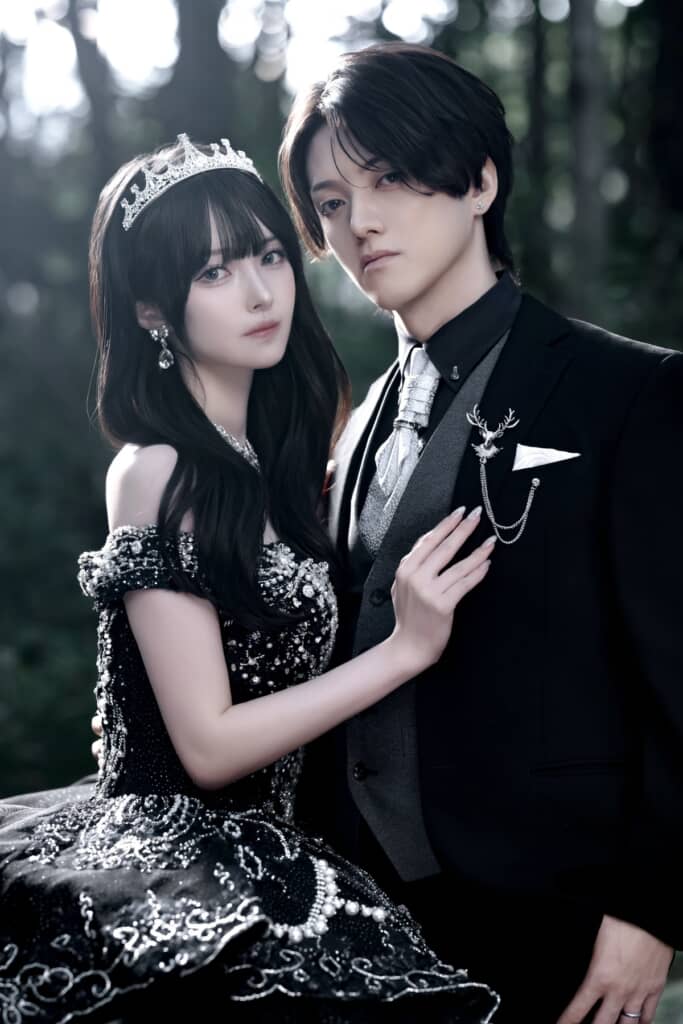 夫婦初のウエディングフォト ※撮影:doseiさん(@doseiphoto )
