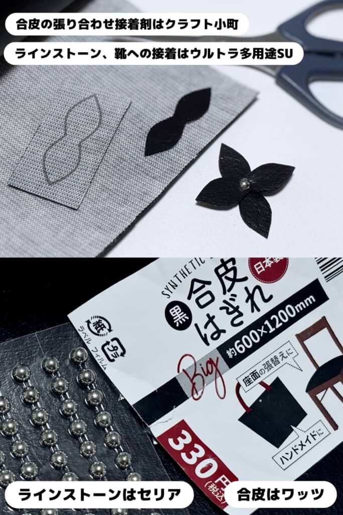 作り方は切って貼るだけ