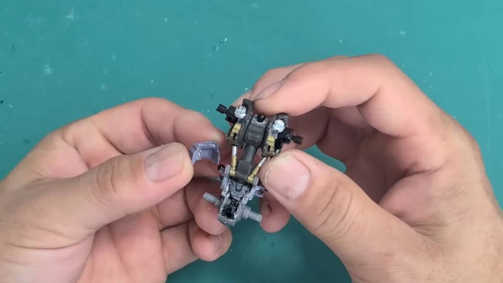 ミキシングビルドで作るガンダムMk-IIの胴体