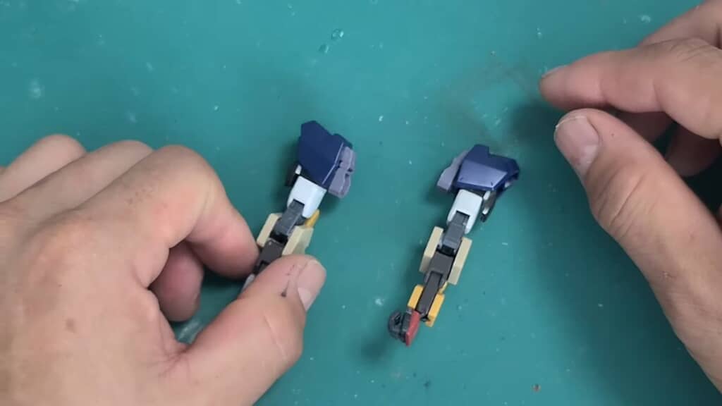 ミキシングビルドで作るガンダムMk-IIの腕