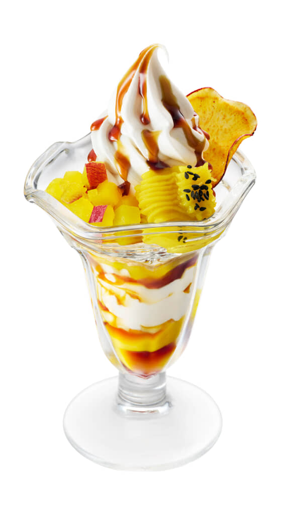 薫る蜜「芋」パフェ(750円)