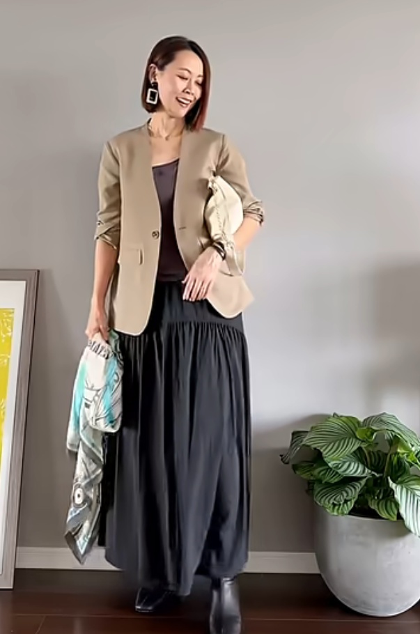 オフィスカジュアルにいけそうなコーデ