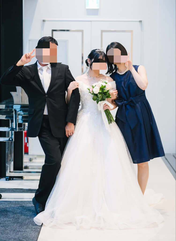 3年前の妹のポーズを完全再現