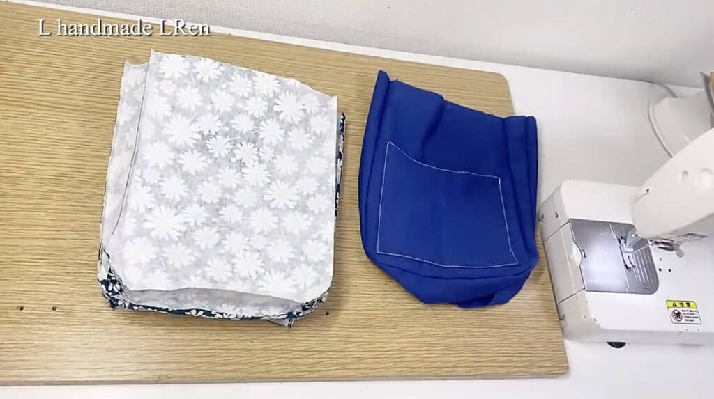 2枚の袋が完成
