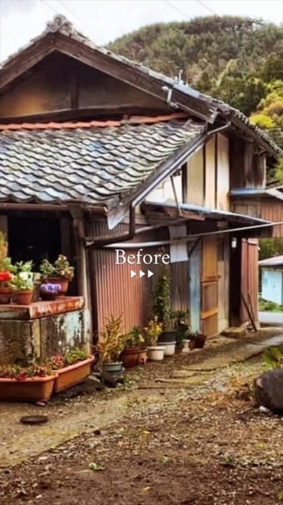 築150年を超える古民家でした