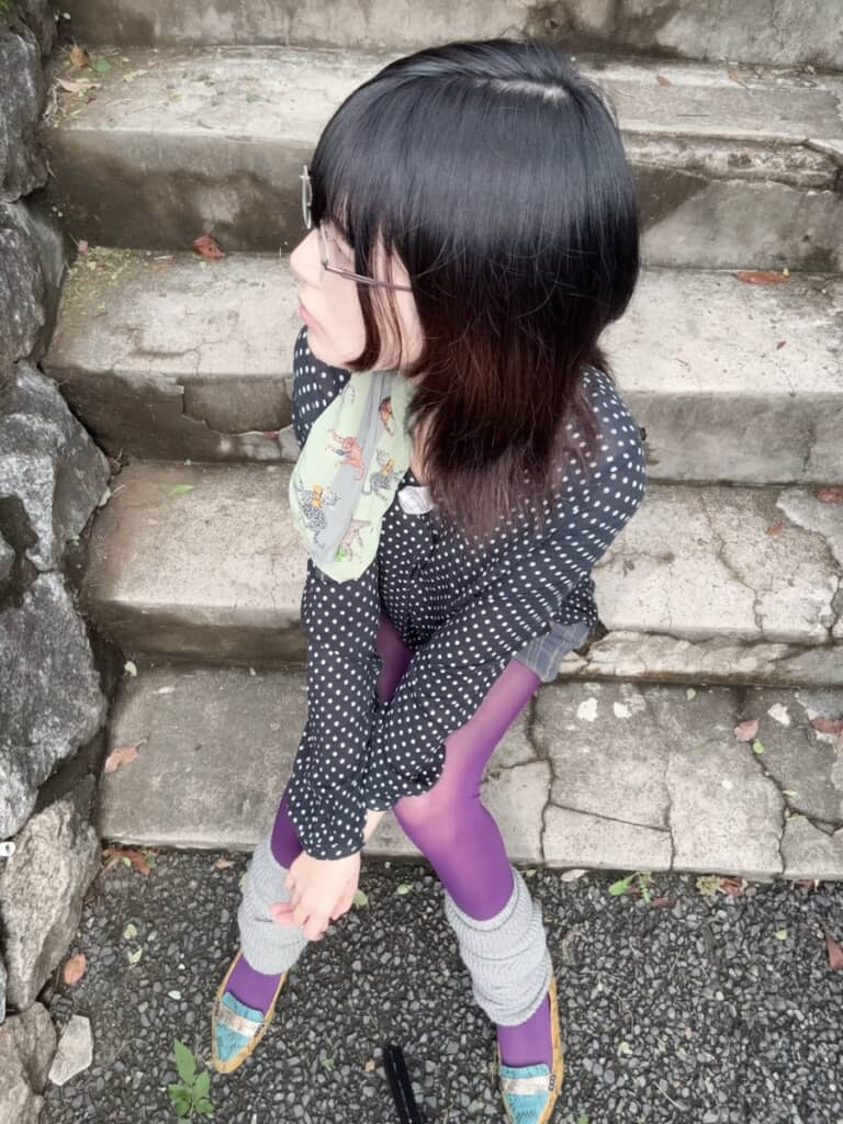 秋らしい着こなしがとってもすてき！