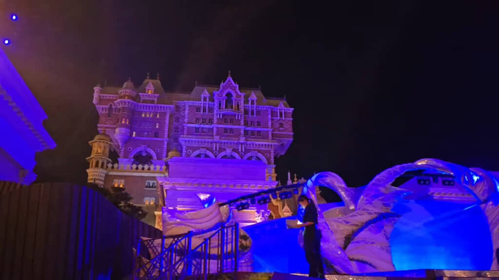 タワー・オブ・テラーで見かけた光景