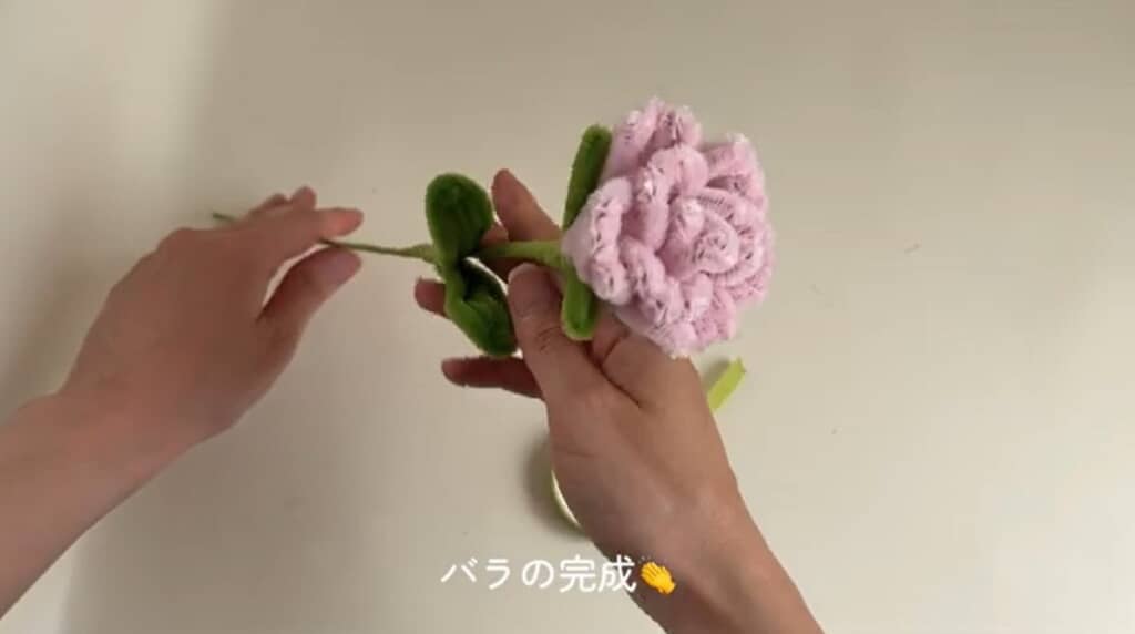 バラができました