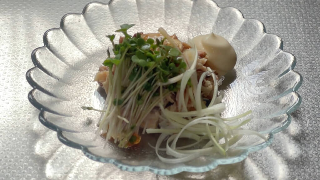 鯖マヨポン酢