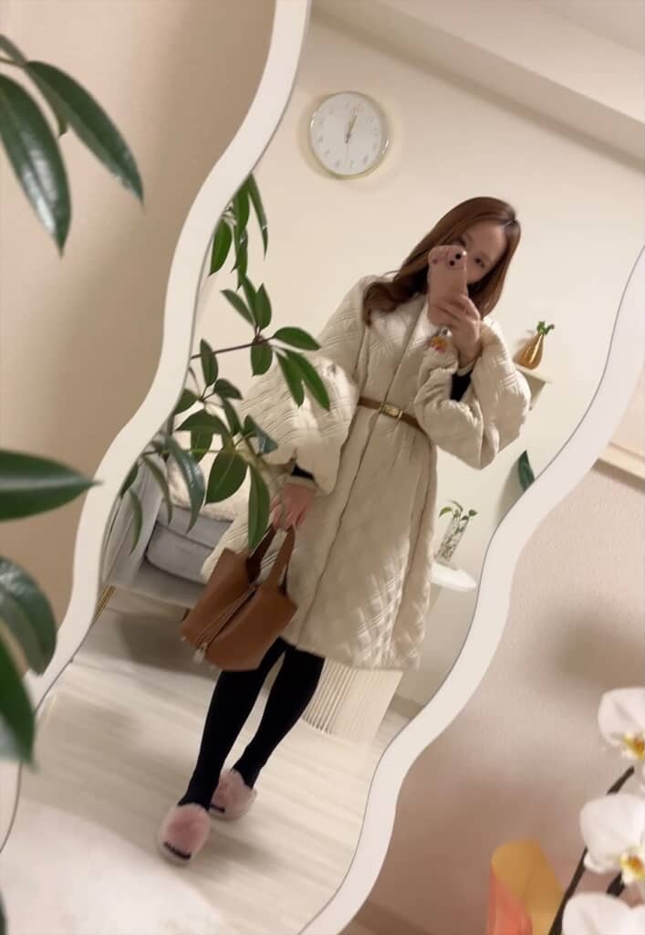 大人かわいい冬コーデ