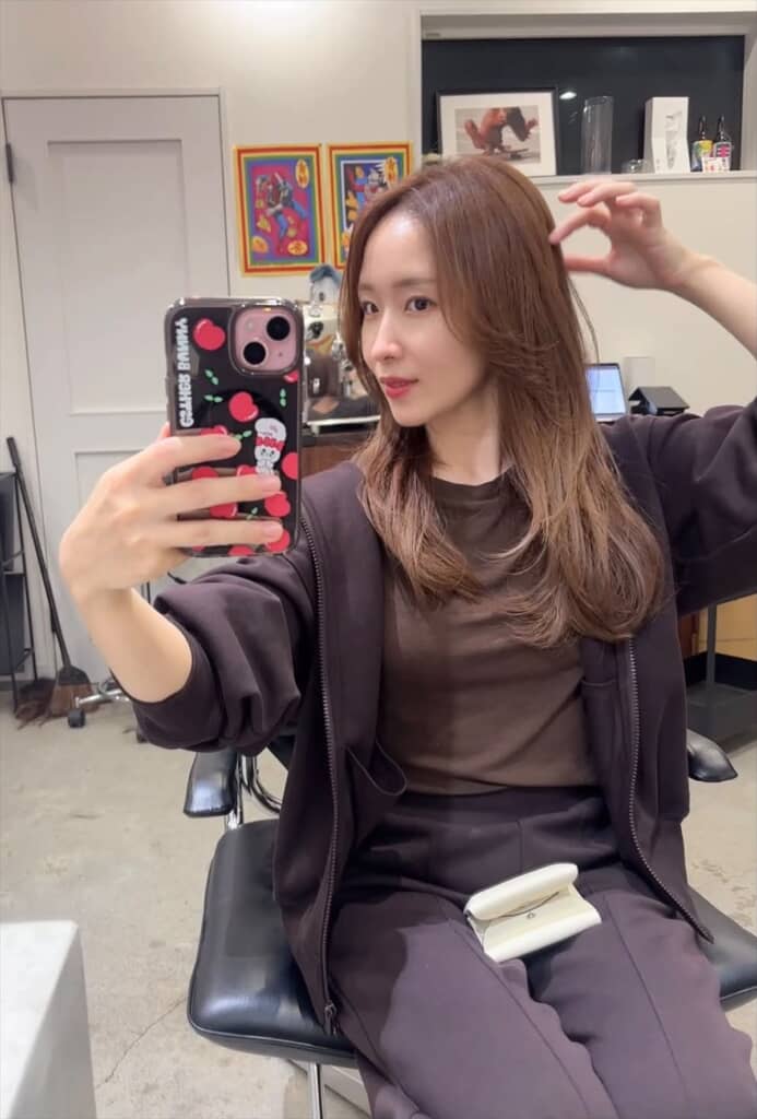 ヘアスタイルもステキです