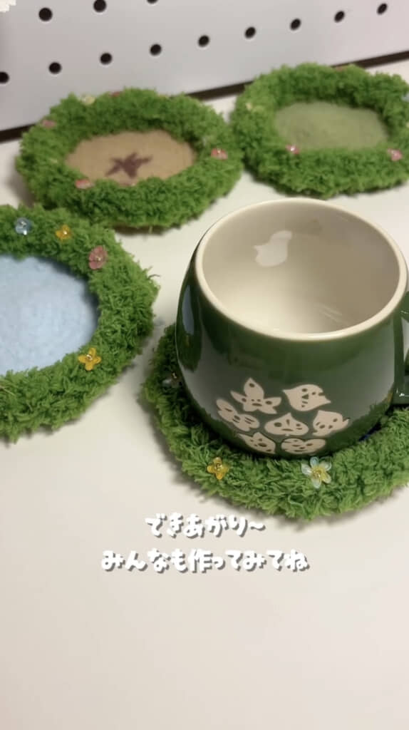 いくつもの“池のコースター”が完成！