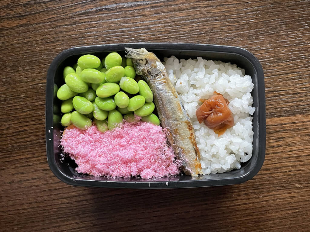 サツキが作ったお弁当だ！