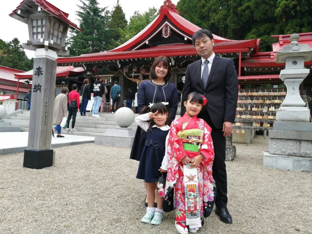 長女の七五三の思い出