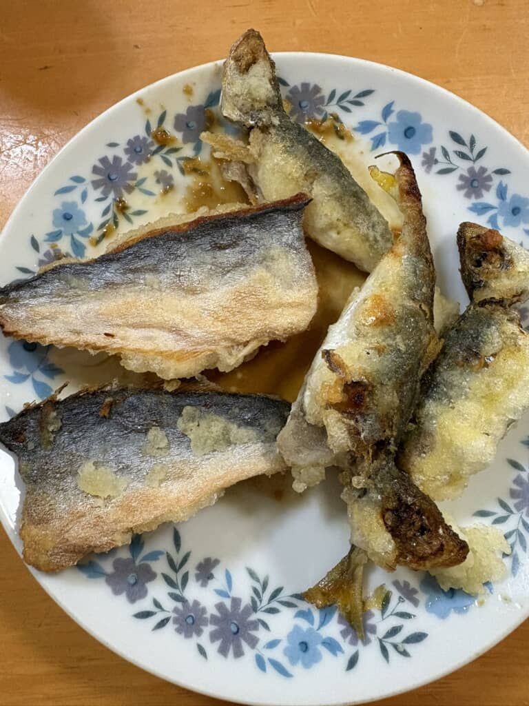 イケカツオを料理