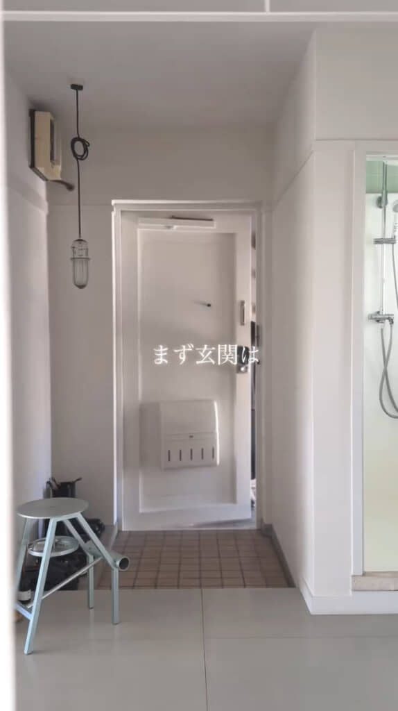 玄関からいろいろ改修されていることがわかります