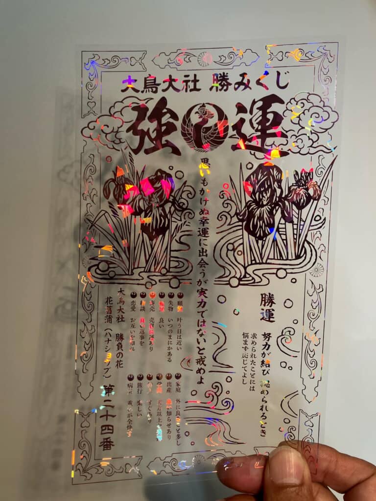 こんなおみくじ見たことない!