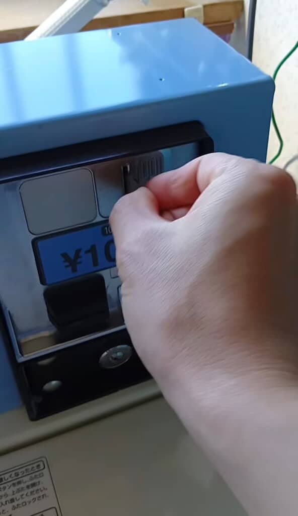 自宅にある業務用洗濯機