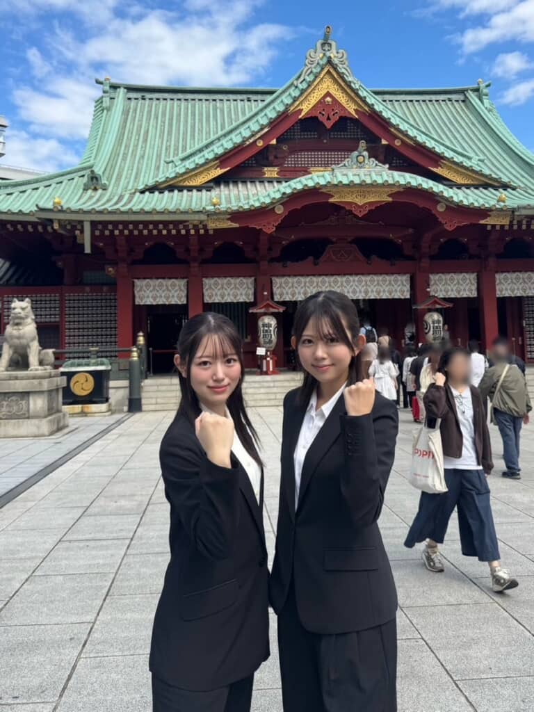 親友との2ショット
